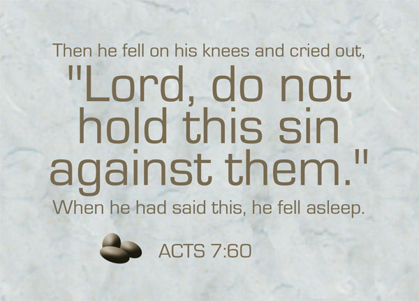 Acts 7-60