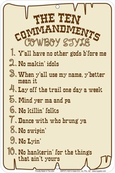 cowboy-10-commandments