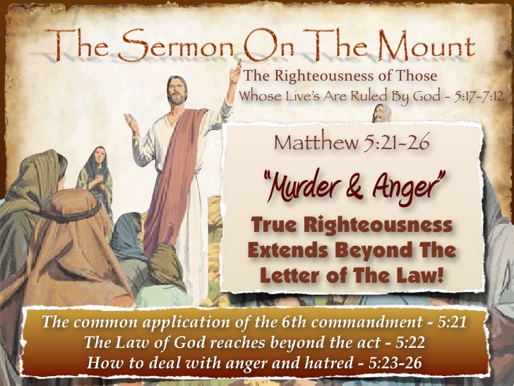 Matthew 5 - Anger