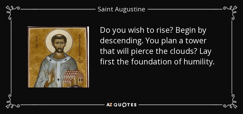 Augustine on Humility 